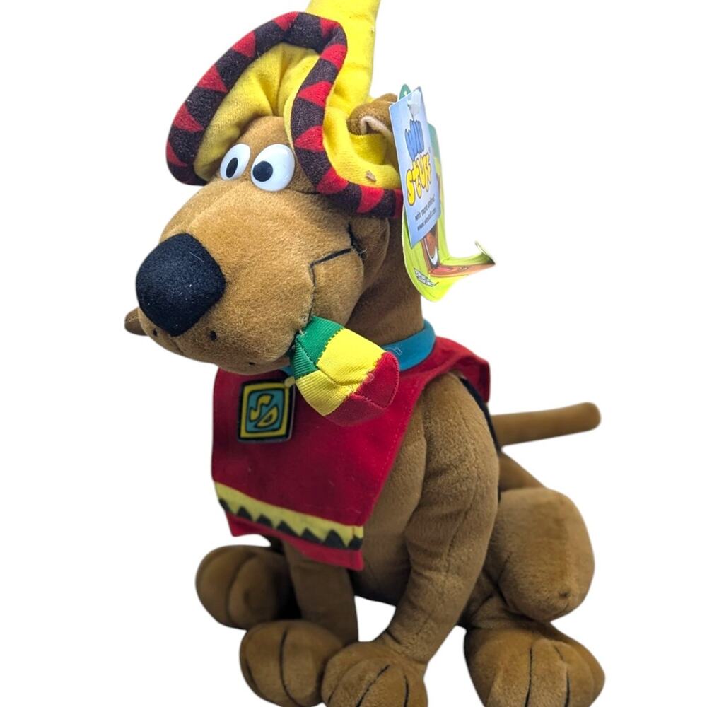 Vintage Scooby Doo fiesta party plush 16" NWT